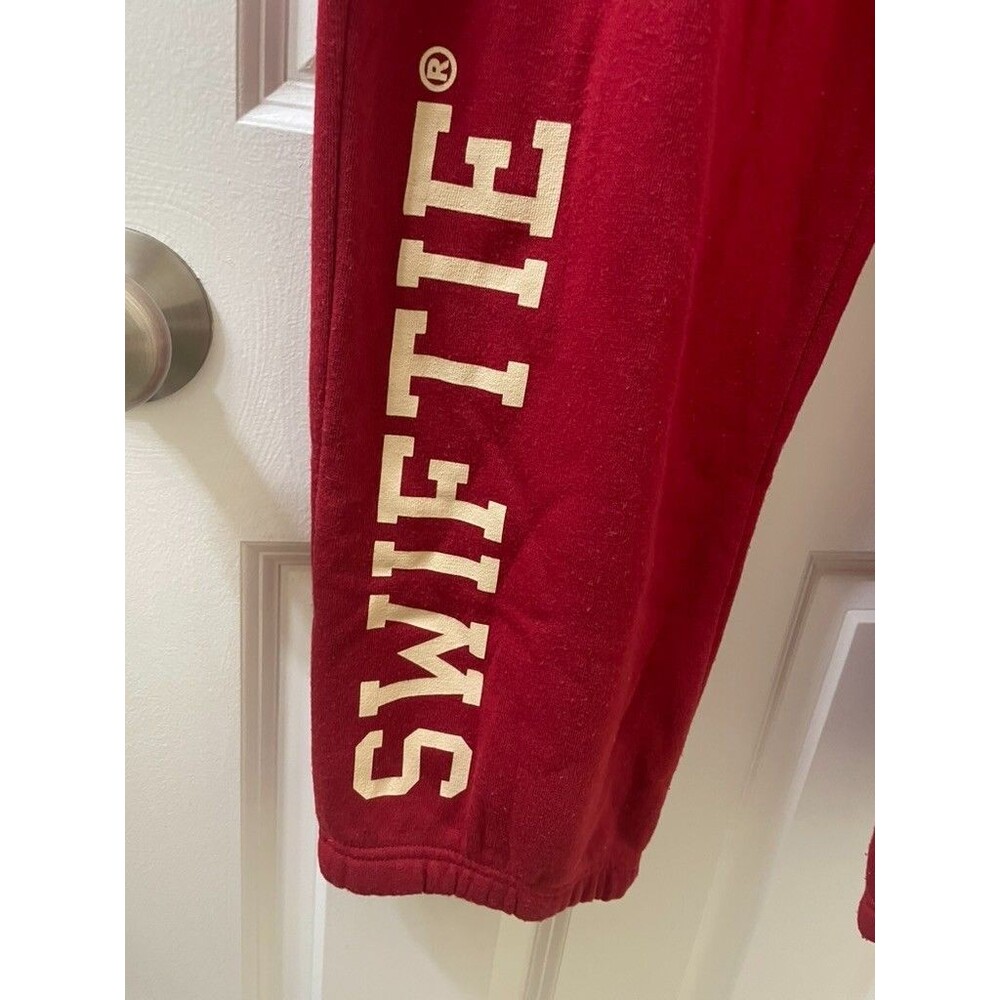 Taylor Swift Sweatpants "Swiftie" Red Size 3xl - image 2